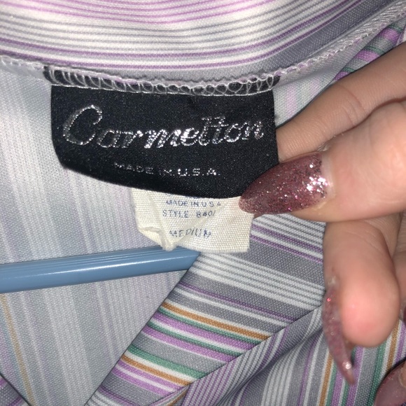 Vintage, 3/4 sleeve shirt - Picture 5 of 5